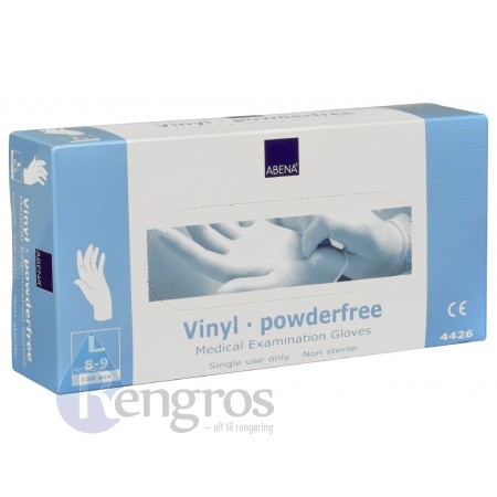 VinylEngangshandskePudderfri100stkFlereStrrelser-32