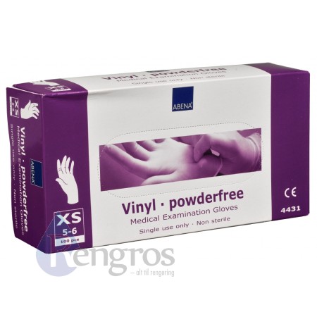 VinylEngangshandskePudderfri100stkFlereStrrelser-32
