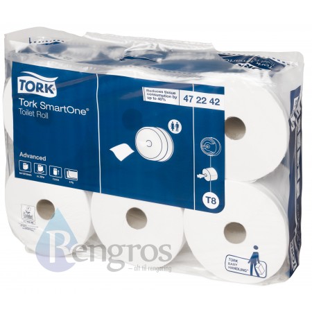 TorkToiletpapirT8SmartOne2Lags207mtr6rl-30