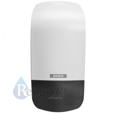 DispenserKatrin125x10x204cm500mlsorthvidplasttilsbe-31