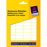 Etiket, Avery hvid, 13x8mm, 3712 stk/pak