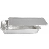 Låg, til 1/1 Gastronorm alubakke, aluminium, 10 stk.