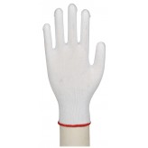 Hvid Bomuldshandske / Inderhandske, Flere Størrelser