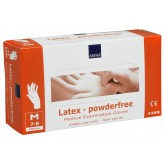 Latex Engangshandsker, Pudderfri, 100 stk. 