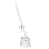 Vikan Toiletbørste m. Holder og Vægophæng, Medium, Hvid