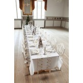 Rulledug, Airlaid, Gastro-Line, 2500 x 120 cm, hvid